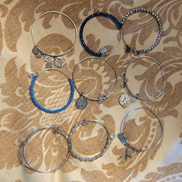 ALEX AND ANI Sleek Stack - 9 Bracelets - Picture 3 of 7